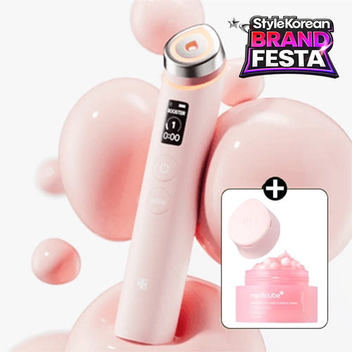 Medicube AGE-R Booster Pro Pink – 6-in-1 Professional Home Skincare Device