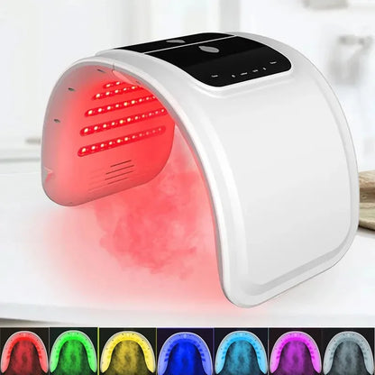 Lumeroutine™ 7-Color PDT LED Light Therapy Machine – Professional Facial Spa Device for Skin Rejuvenation & Acne Care