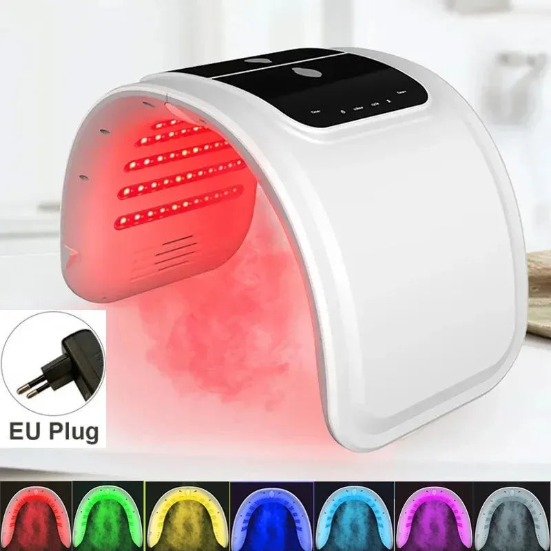 Lumeroutine™ 7-Color PDT LED Light Therapy Machine – Professional Facial Spa Device for Skin Rejuvenation & Acne Care